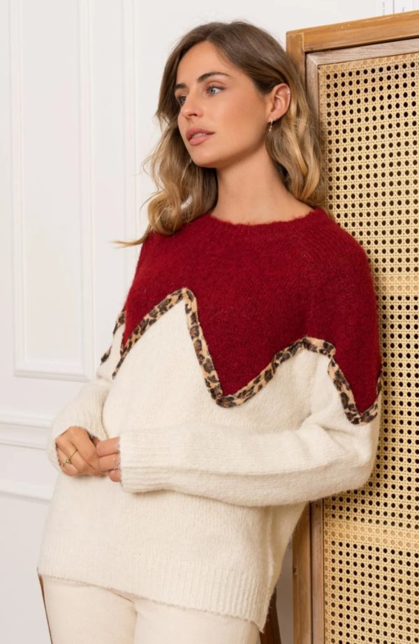 Pull Léo Bordeaux – Image 4