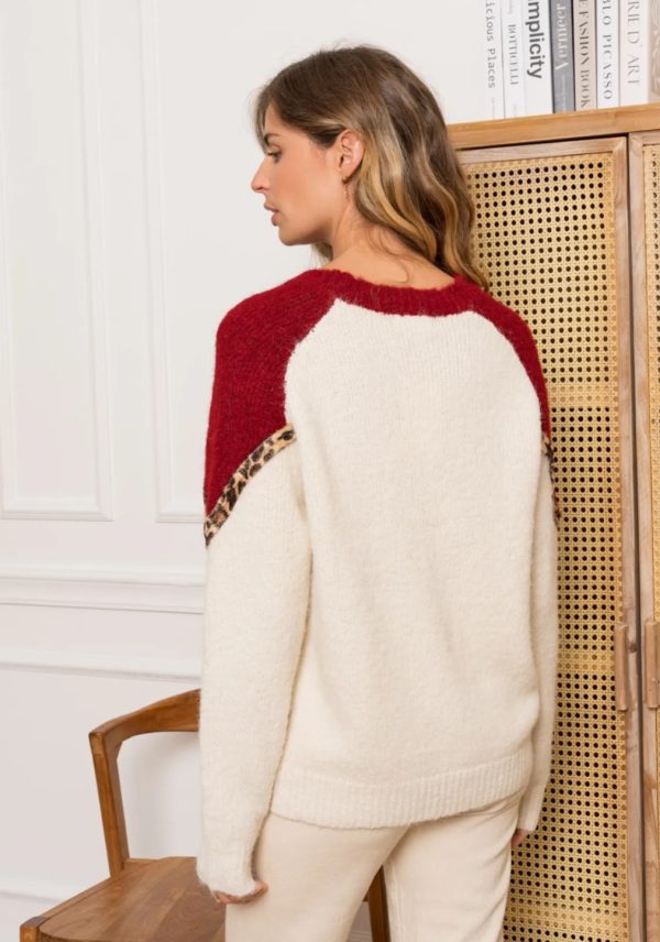 Pull Léo Bordeaux – Image 3